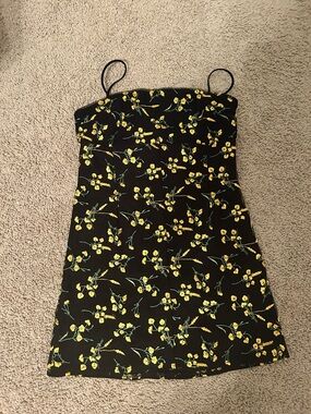 Urban Outfitters floral embroidered mini dress